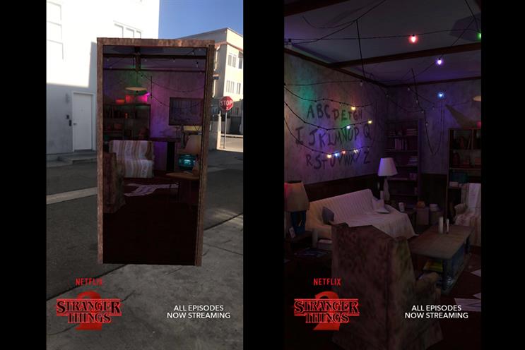 Stranger Things dünyasına Snapchat'ten portal açılıyor