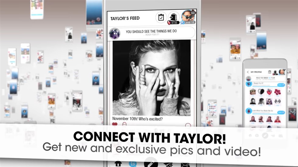 Taylor Swift mobil uygulama çıkardı