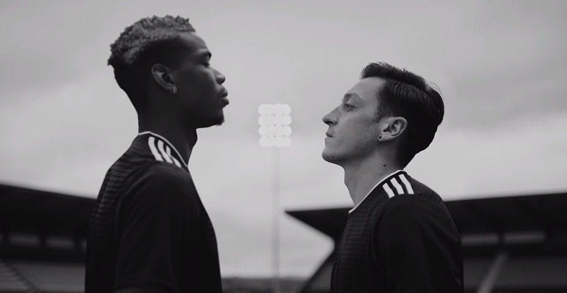 adidas reklamında Mesut Özil, Pogba’nın karşısına çıkıyor