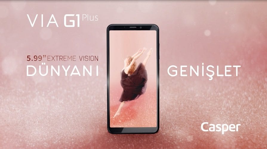 Casper’ın geniş ekranlı akıllı telefonu Via G1 Plus ile dünyanı genişlet 2