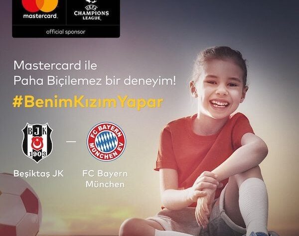 Mastercard Kadınlar Günü için kız çocuklarını sahaya çıkartıyor