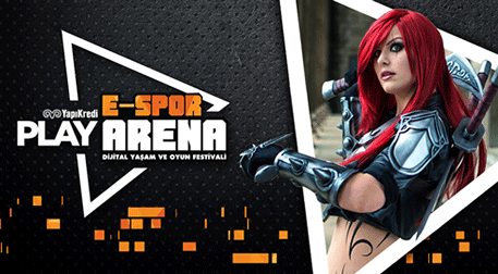 Yapı Kredi Play E-Spor Arena Oyun ve Dijital Yaşam Festivali başlıyor