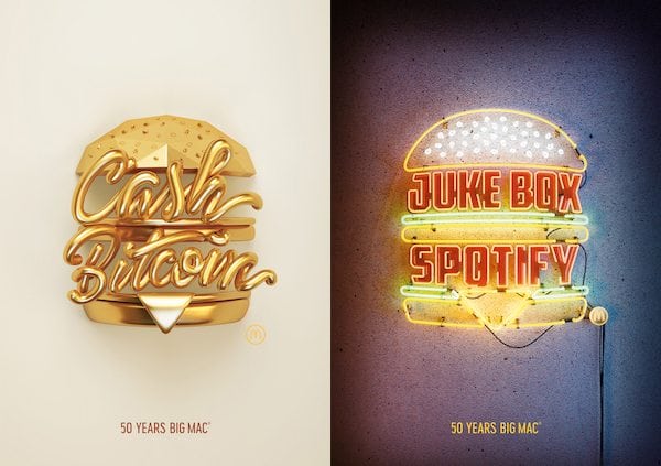 McDonald's, Big Mac'in 50. yaş günü için #TBT posterler hazırladı