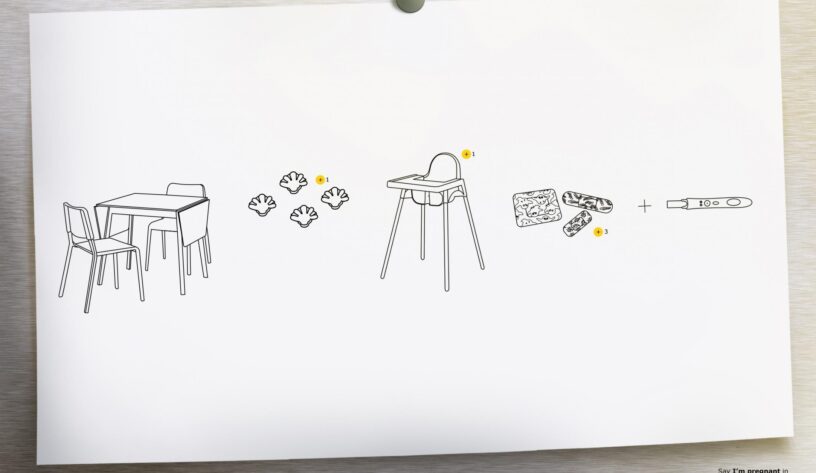 Sevdiklerinizi IKEA tarzı ürün talimatları ile değişimlerden haberdar edin