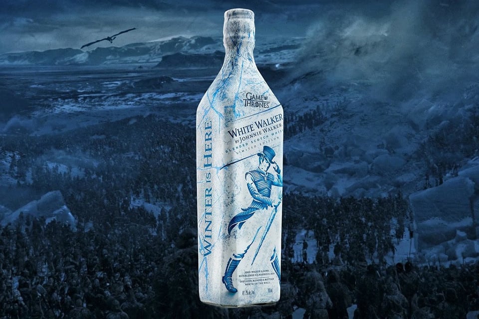 Game of Thrones'un White Walker'larından ilham alan bir scotch