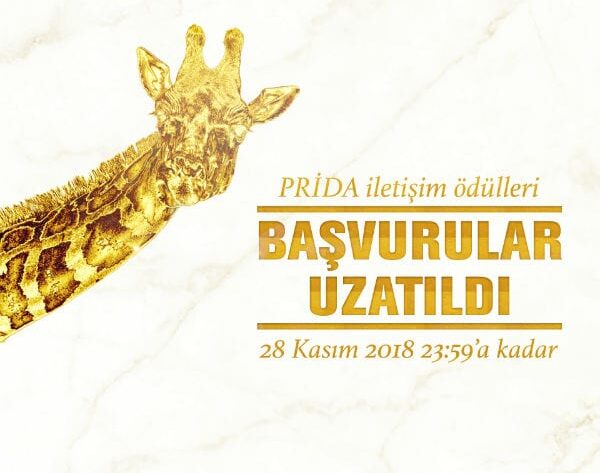 PRİDA İletişim Ödülleri için başvuru tarihi uzatıldı