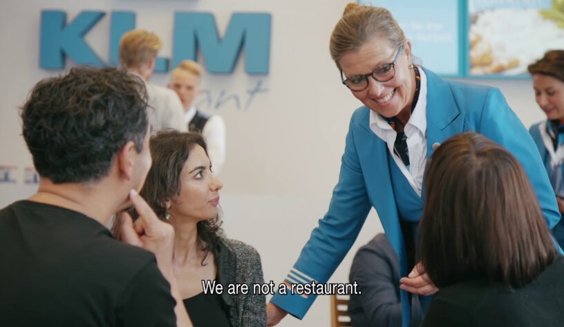 KLM Havayolları artık bir restoran, banka ve radyo istasyonu