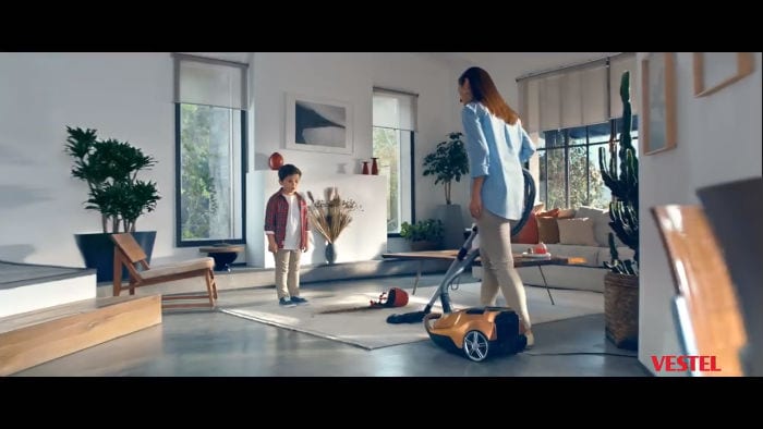 Vestel Kasırga evde tozları hapsedecek