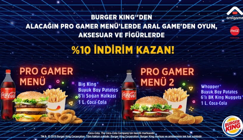 Burger King Pro Gamer menüleri mutlu ediyor-campaigntr
