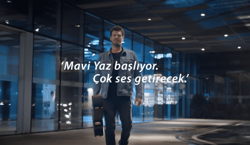 Mavi ile Kıvanç Tatlıtuğ tekrar bir araya geldi-campaigntr