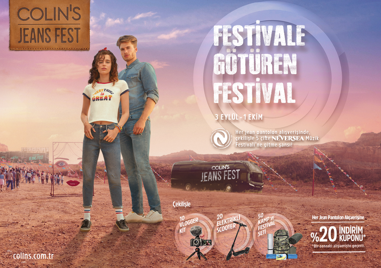 COLIN'S'ten festival tadında reklam filmi -campaigntr