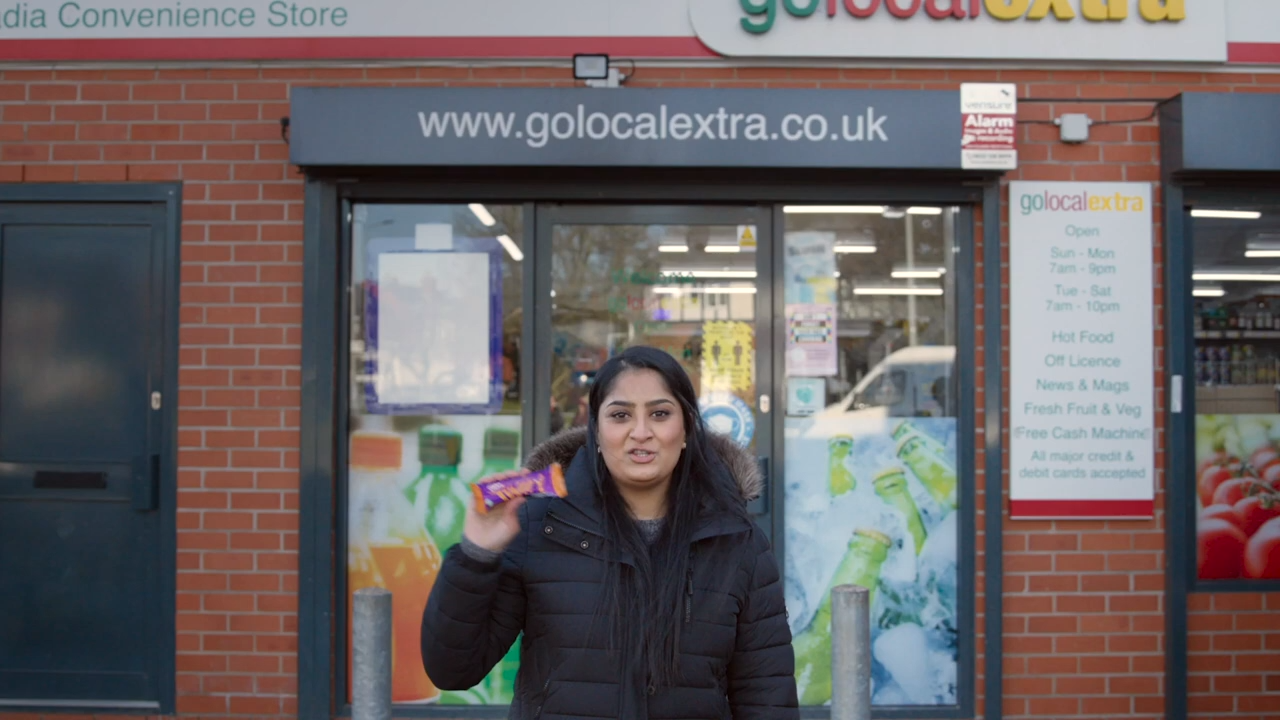 Cadbury Twirl Orange